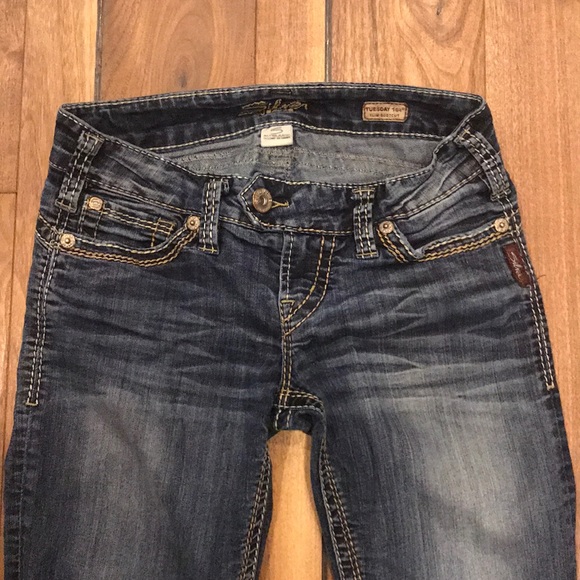 Silver brand bootcut jeans. Tuesday fit - Picture 2 of 4